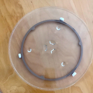 11 1/2 inch microwave turntable glass plate replacement in perfect condition‎